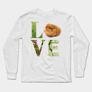 LOVE Guinea Pig Long Sleeve T-Shirt